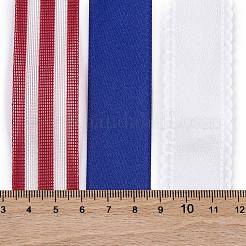 9 Yards 3 Stile Unabhängigkeitstag Polyester & Polycotton Bänder Sets&nbsp;SRIB-A015-02A-07