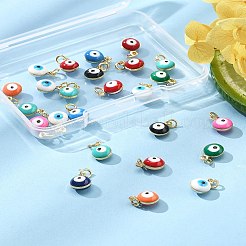 26шт латунные эмалированные подвески&nbsp;KK-FS0001-70