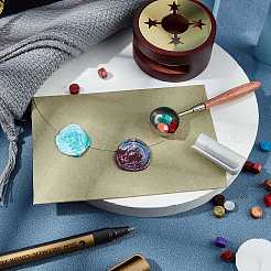 Огненный воск печать восковые печати наборы инструментов DIY-CP0003-37