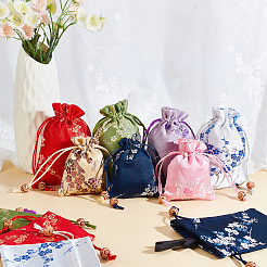 14 pochette en soie de 14 styles&nbsp;ABAG-GA0001-12