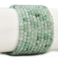 Натуральные бусины из мьянманского жадеита&nbsp;G-B175-D16-3mm