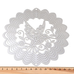 201 Edelstahl 3D drehbarer Hängewindspinner&nbsp;STAS-B122-01P-07