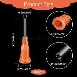 Embouts de distribution de fluides à aiguille émoussée de précision en plastique et en acier inoxydable 304&nbsp;TOOL-HY0001-04B