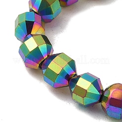 Fili di perline di ematite sintetica non magnetica elettrolitica&nbsp;G-I364-L01-04