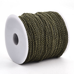 Паяные латунные цепи Роло&nbsp;CH-S125-08A-AB