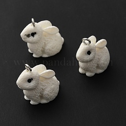 Подвески из непрозрачной смолы RESI-H143-01D