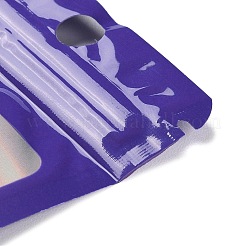 Прямоугольные блестящие голографические пакеты из ПВХ с застежкой-молнией&nbsp;ABAG-P011-01A-03