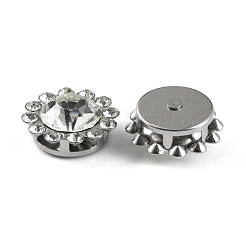 Nähen auf Rhinestone&nbsp;RESI-WH0020-021P