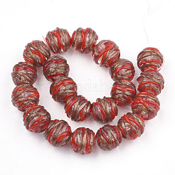 Бусины ручной работы бусины золотого песка&nbsp;LAMP-T006-03E