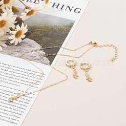 Ensembles de boucles d'oreilles et colliers&nbsp;SJEW-JS01194