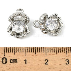 Латунные микро проложить кубического циркония подвески&nbsp;LS-KK-C107-17P