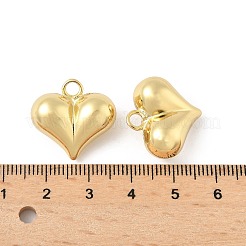 Herzanhänger aus Messing&nbsp;X-KK-M327-02D-G