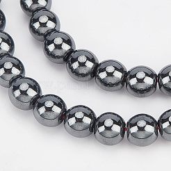 Unmagnetische synthetischen Hämatitkornen Stränge&nbsp;G-OC0001-65-6mm