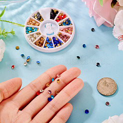 Заостренные заднее стекло горный хрусталь кабошоны&nbsp;RGLA-YS0001-04C