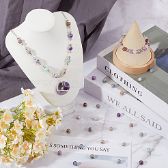 120 шт. бусины из натуральной императорской яшмы G-SC0003-06