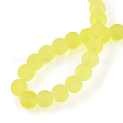 Fili di perline do vetro trasparente&nbsp;GLAA-T032-T4mm-MD12