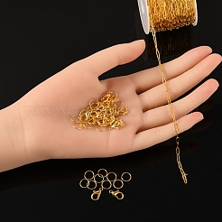 Набор для изготовления ожерелья-цепочки из скрепок своими руками&nbsp;DIY-YW0005-34