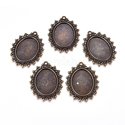 Подвески для кабошонов  & стразов&nbsp;LS-PALLOY-A15289-AB-LF