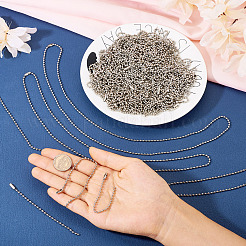 4 стиль железных шариковых цепей для цепей ценников&nbsp;FIND-TA0006-11