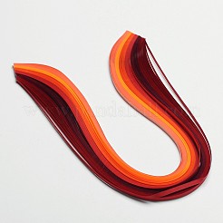 6 colori quilling strisce di carta&nbsp;DIY-J001-5mm-39cm-A