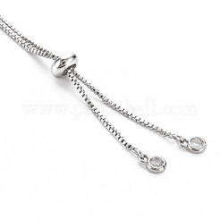 Теннисный браслет из кубического циркония BJEW-T020-03B-01P