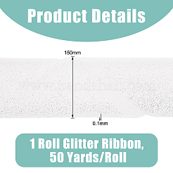 Сетчатая ткань из полиэстера с блестками DIY-WH0021-28B