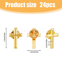 24 шт. значок из сплава для рюкзака&nbsp;JEWB-FH0001-44