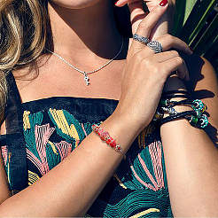 98 шт. 23 стиля сплава эмалированные европейские бусины&nbsp;MPDL-CW0001-01