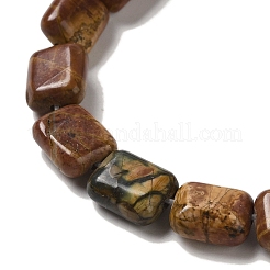 Perles de jaspe picasso naturelles&nbsp;G-Q161-E01-01