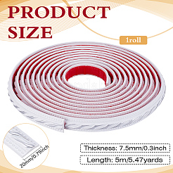 ПВХ самоклеящаяся гибкая молдинговая отделка FIND-WH0148-465