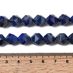 Нитки бусины из натурального ляписа-лазури G-Z119-A39-03