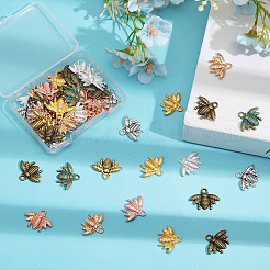 128 шт. 8 цвета подвески из сплава в тибетском стиле FIND-CA0007-06