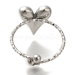 Anelli polsini in acciaio inossidabile 304&nbsp;RJEW-Z074-09P