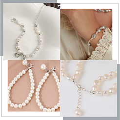 6 шт. 925 наконечника для бусин из стерлингового серебра&nbsp;STER-BBC0002-24