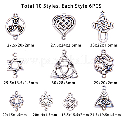Ensemble de pendentifs et de maillons en alliage&nbsp;TIBEP-SC0001-01