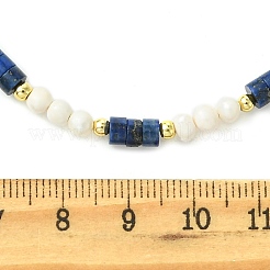 Collane da donna con perle heishi di ametista naturale&nbsp;NJEW-JN06294-02