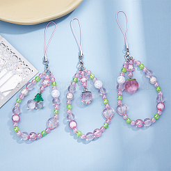 Акриловые бусины мобильные ремни&nbsp;HJEW-AB00038