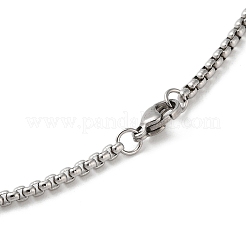 Не тускнеющие ожерелья с подвесками-крестами&nbsp;LS-NJEW-A023-06P