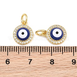 Ciondoli in ottone zirconi chiari micro pavé&nbsp;CU-CBA9AB3-13G