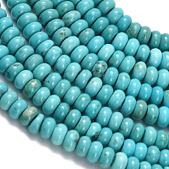 Природные Говлит бисер нитей G-Z110-B16-2x4mm