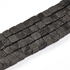 Природного пирита бисер нитей G-T140-37B