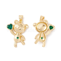 Стойки обшивки латунь микро проложить Циркон подвеску ZIRC-I057-36G