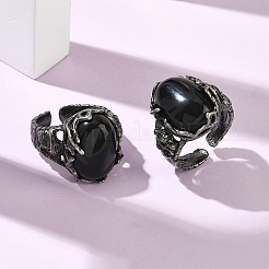 Кольца-манжеты с натуральными и синтетическими драгоценными камнями G-H332-15AS