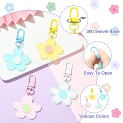 4 шт. акриловые подвесные украшения&nbsp;HJEW-YW00338