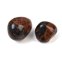Perles d'obsidienne naturelles en acajou&nbsp;GG-CBAD0F6-A13-01