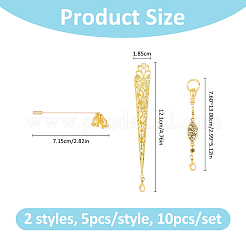 10 spilla in ferro con 2 stili&nbsp;JEWB-FH00056