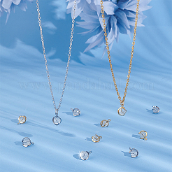 60шт 2 цвета подвески «кошачий глаз» STAS-UN0046-25