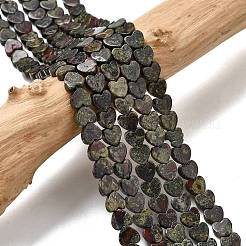 Натуральный дракон яшма кровь бисер пряди G-A272-A01-30