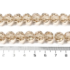 Прозрачные стеклянные бусины EGLA-A035-T10mm-D22