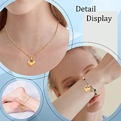 Ожерелье из урны с прахом из нержавеющей стали NJEW-CN0001-03G